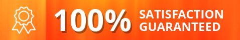 100% satisfection guranteed